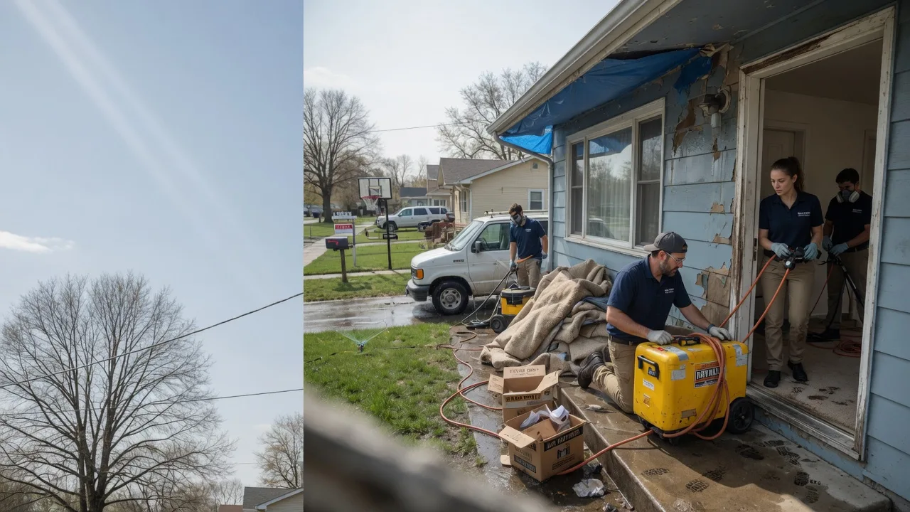 Basement Flood Cleanup in Whiteman Air Force Base, MO near me